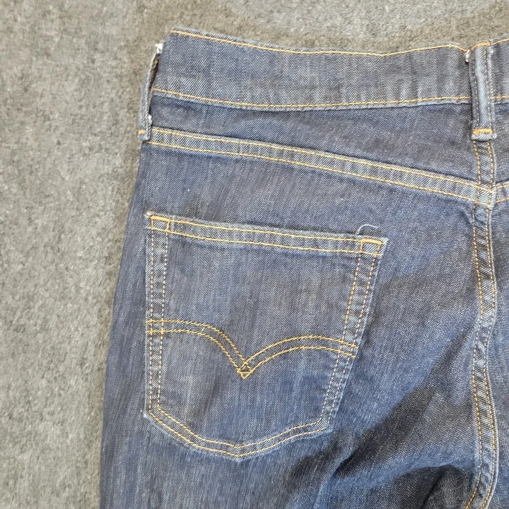 Levi's 511 34x30 Dark Blue Denim Jeans F56